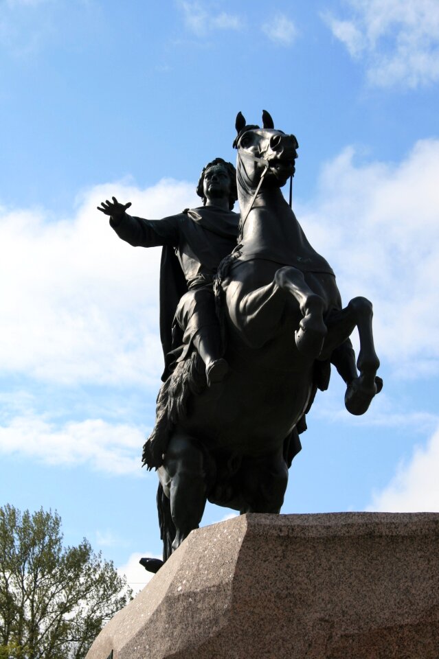 Horse rearing rider
