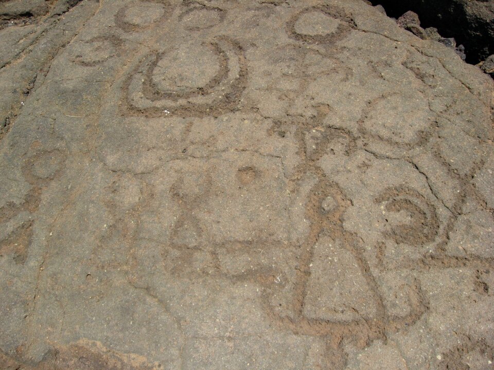 Stone native american symbols