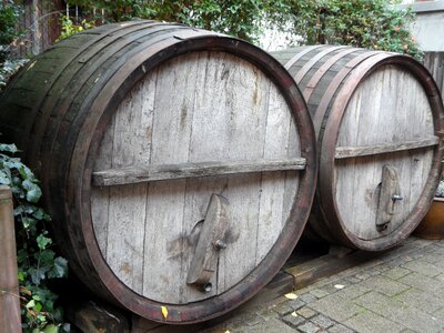 Wine barrel wine woods photo