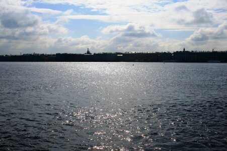 Water shimmering shiny