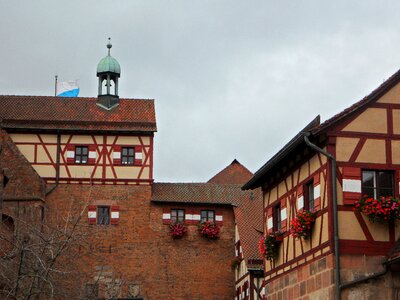 Nuremberg truss fachwerkhäuser photo