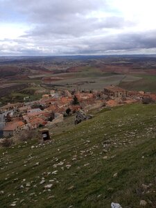 Atienza landscape people