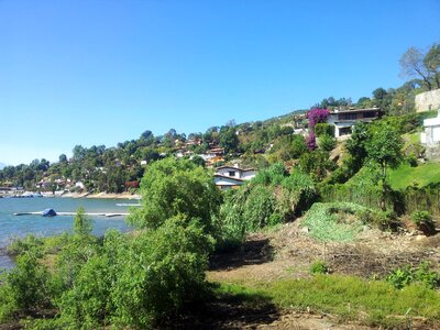 Mexico landscape lake