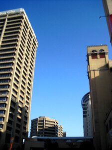 Skyscrapers angles lines