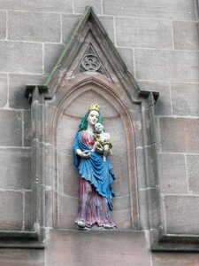 Child madonna mother of god photo