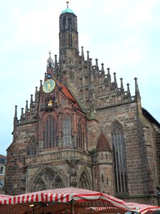 Church nuremberg historic center