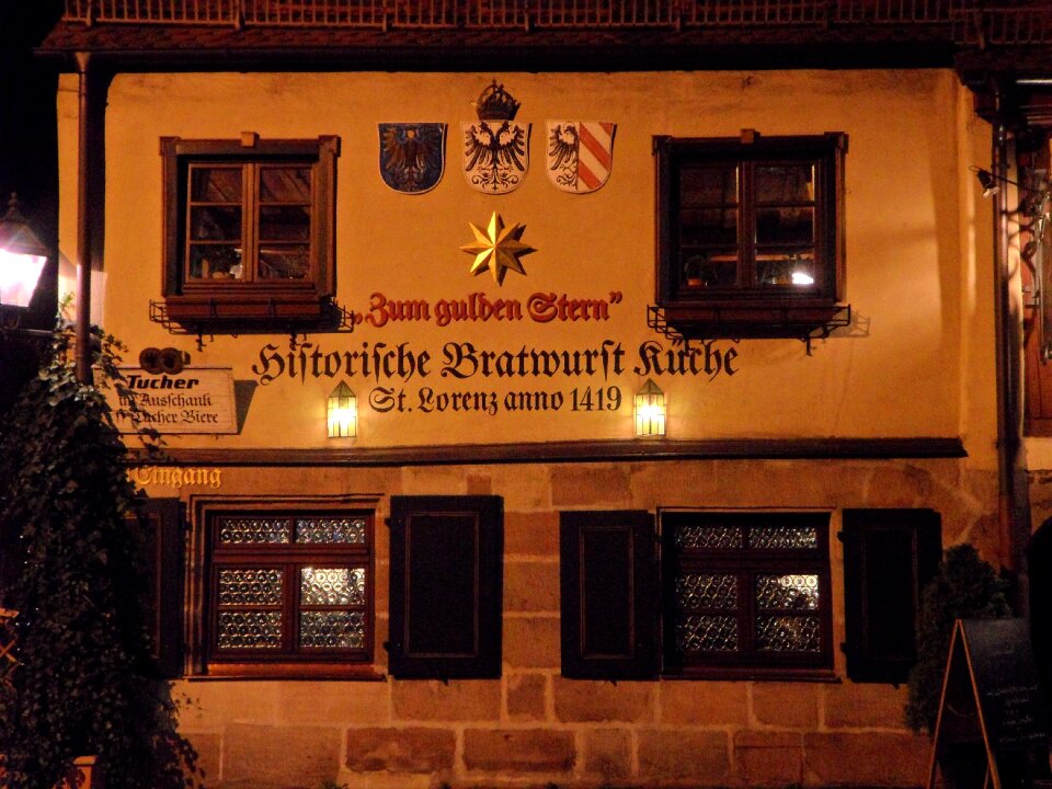 Darkness night tavern