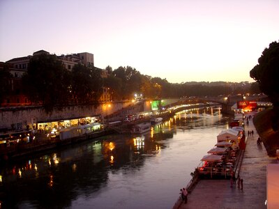 Tiber trastevere river