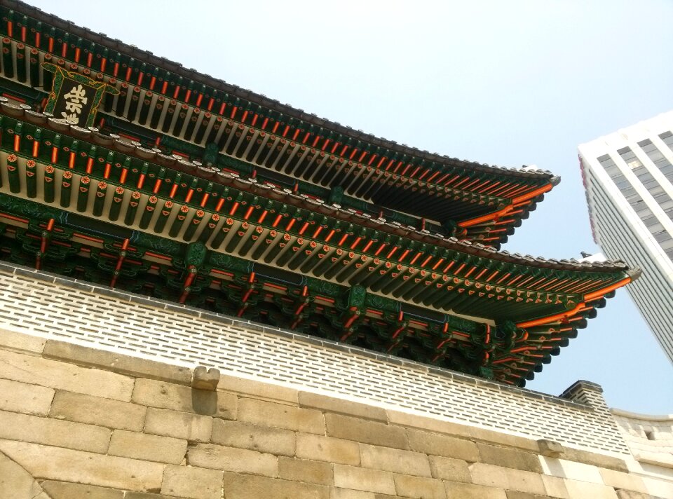 Namdaemun mono old buildings