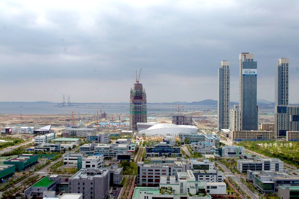 Landscape songdo city