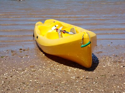 Kayak pond water