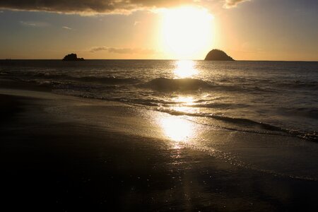 Beach ocean sea photo