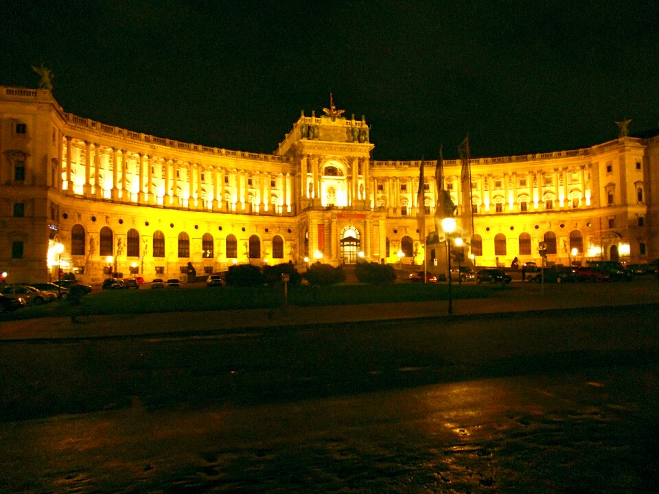 Night castle austria
