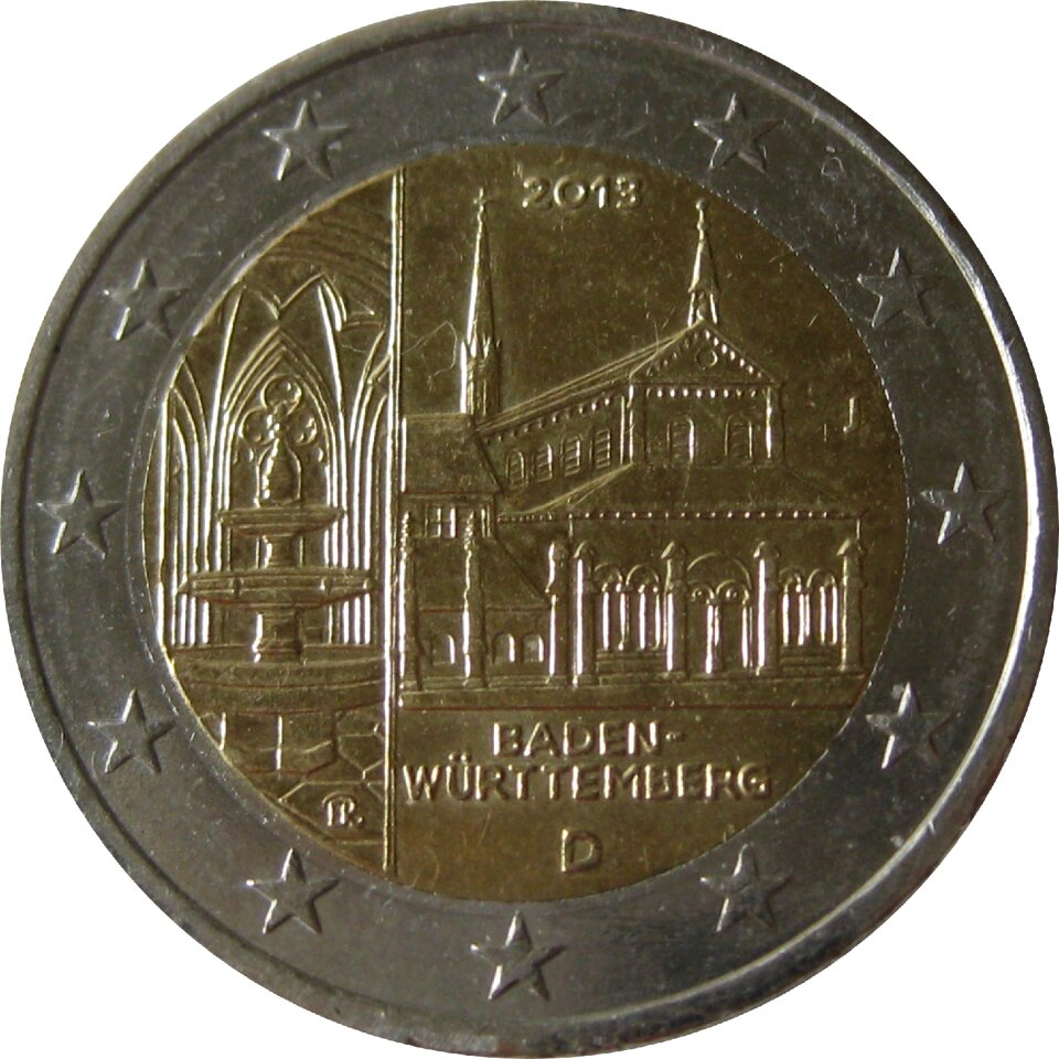 2 euro baden würtemberg 2013