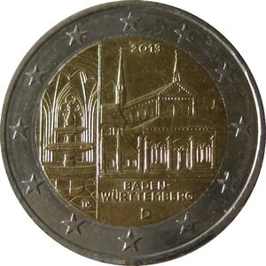 2 euro baden würtemberg 2013