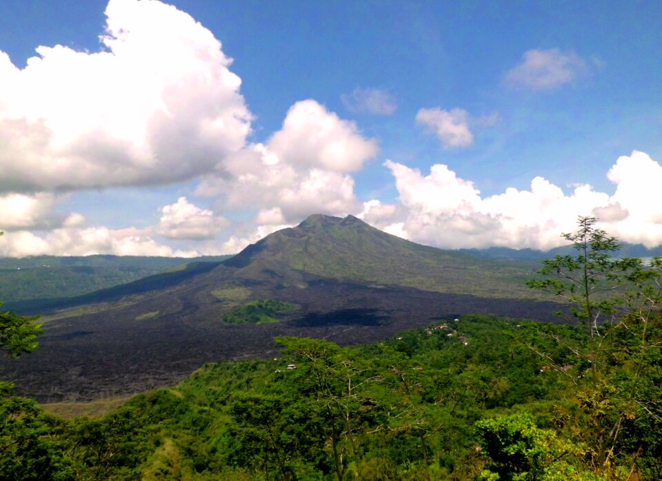 Indonesia mountain panorama
