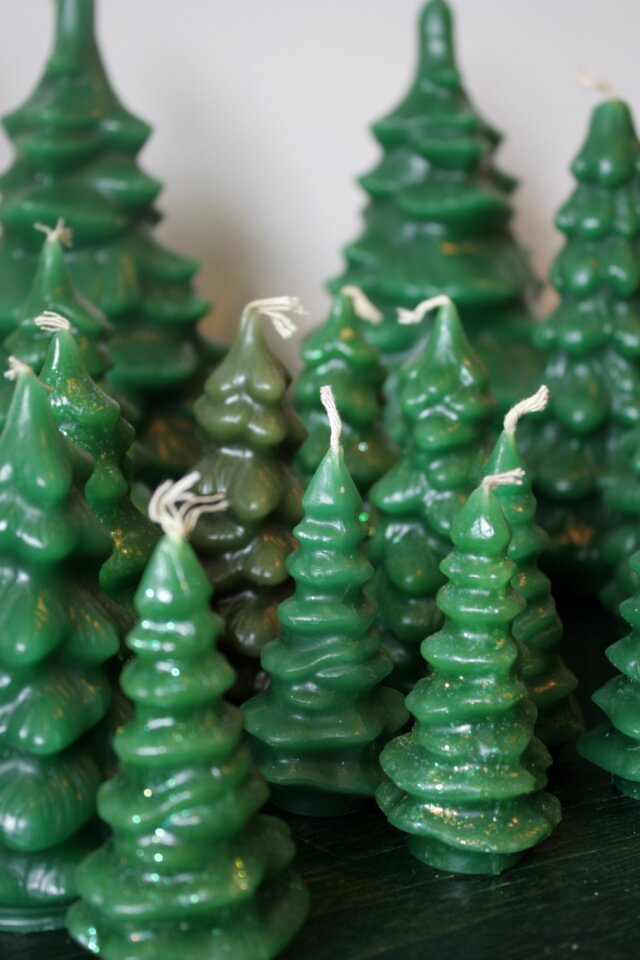 Candle wax candle xmas