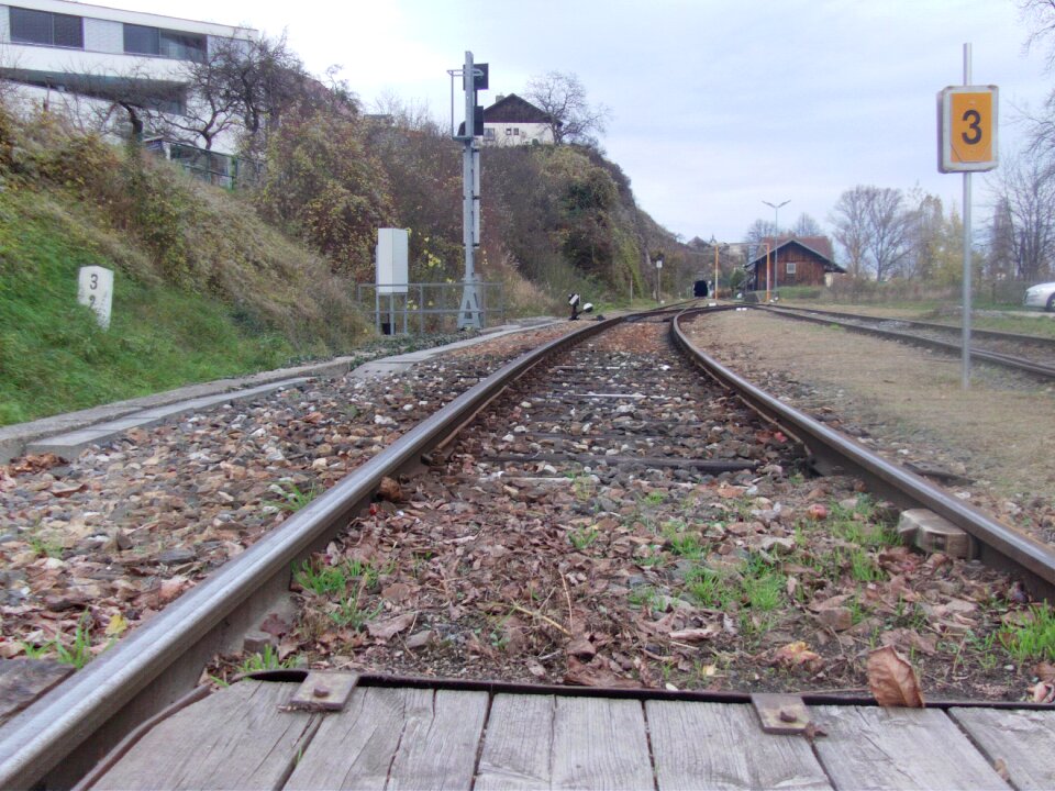 Gleise transport railway station