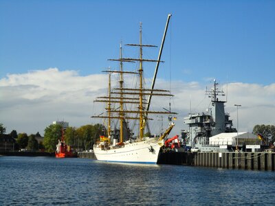 Navy port kiel photo