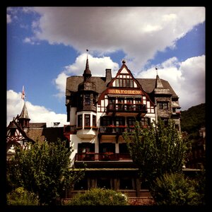 Old historically rhine