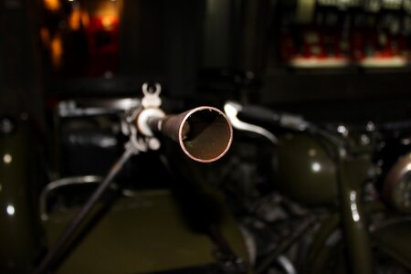 Weapons machine gun the sight photo