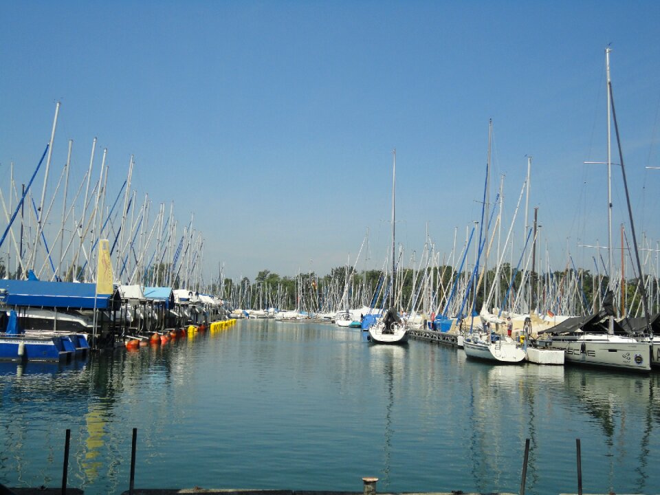 Water sailing boats sky