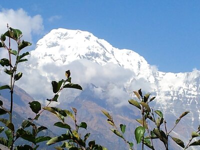 Nepal tracking annapurna