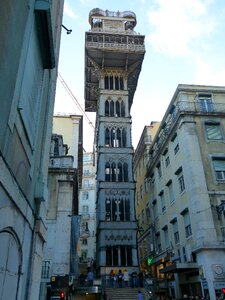 Passenger elevator steel structure lisbon photo