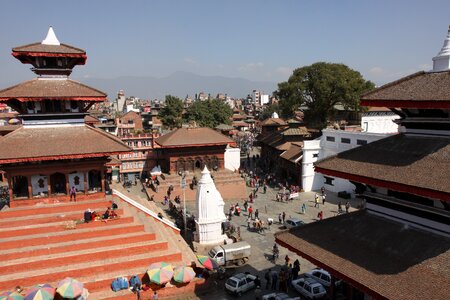 Nepal palace the old temple