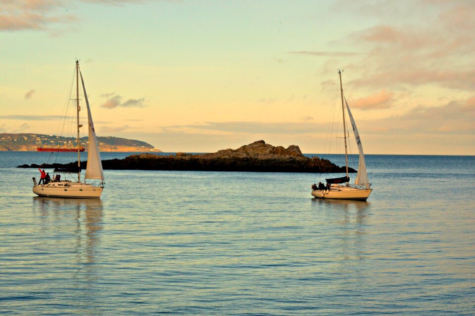 Sailing relaxation season