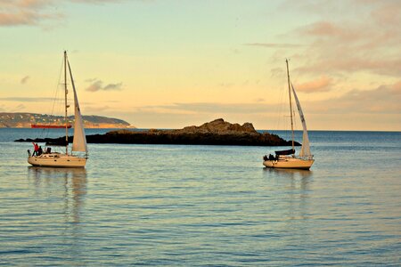 Sailing relaxation season