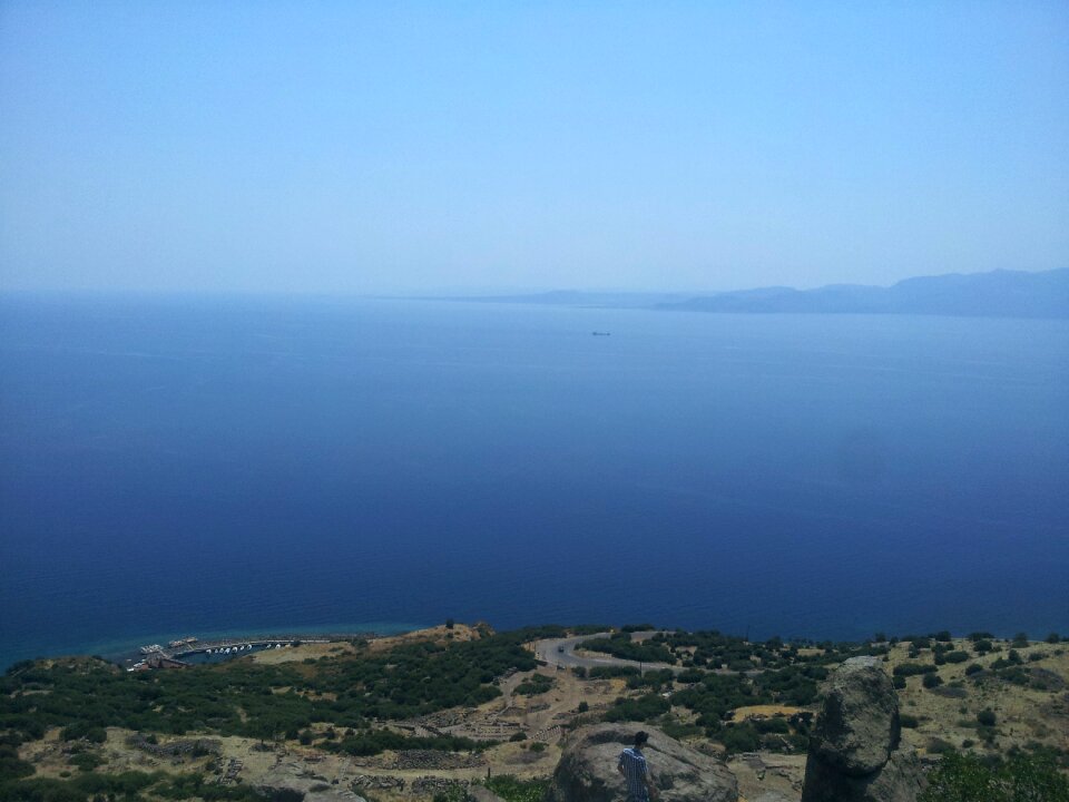 Castle marine landscape