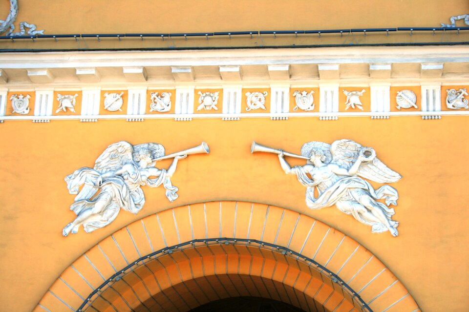White decorative figures