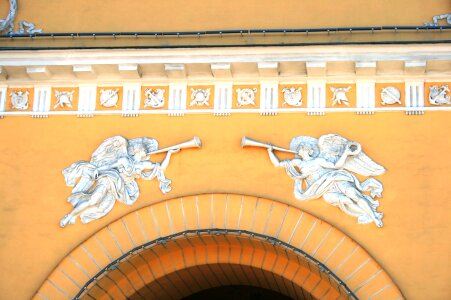White decorative figures