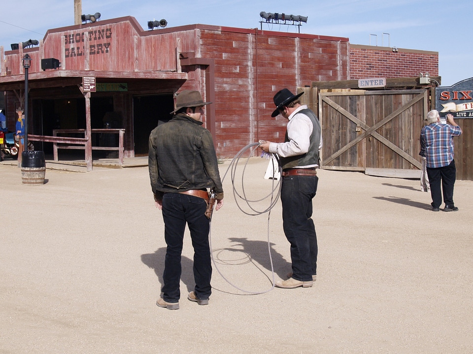 Western country ranch