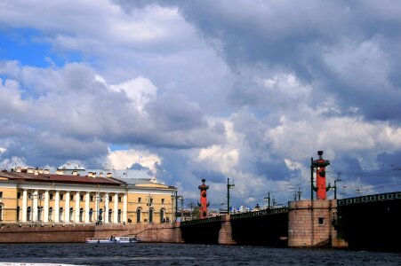 Rostral columns marine landmarks clouds