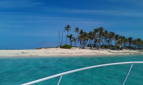 Caribbean tropical beach photo