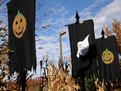 Pumpkin ghosts customs