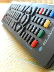 Macro remote control black