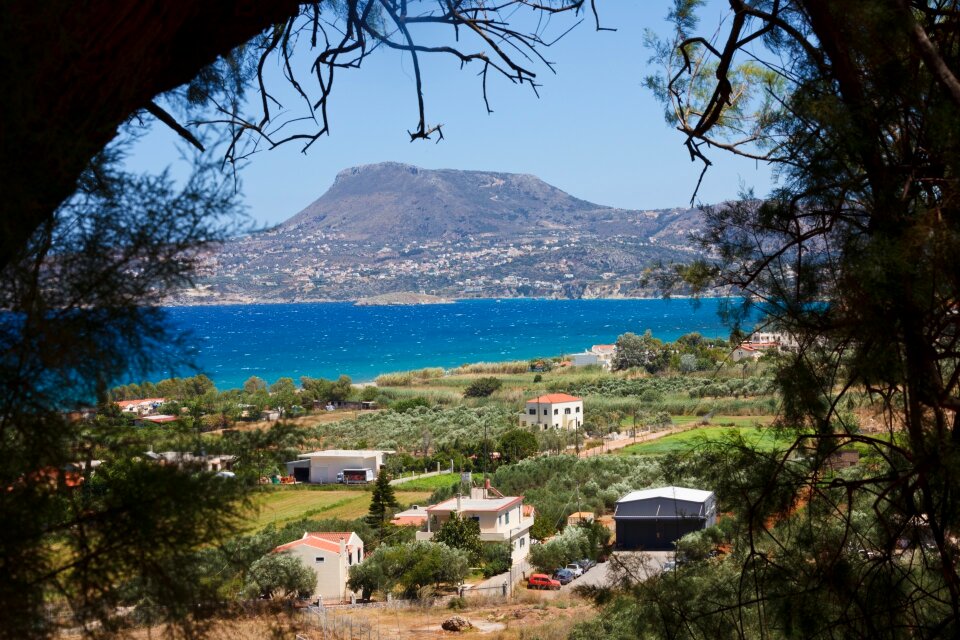 Sea mountain view