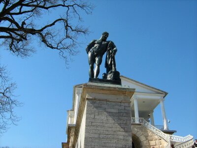 Greek sculpture hero photo