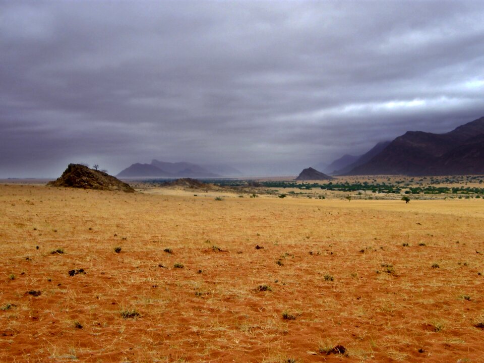 Grey stormclouds dramatic