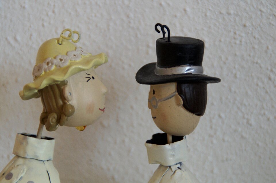 Man and woman together love