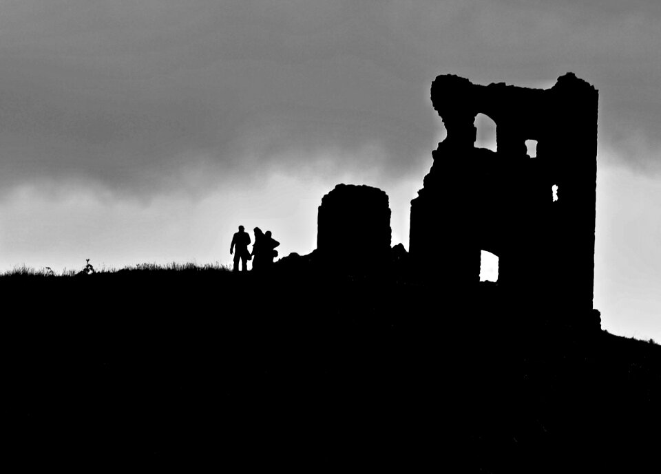 People silhouette scotland