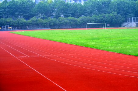 Athletic field landscape competition