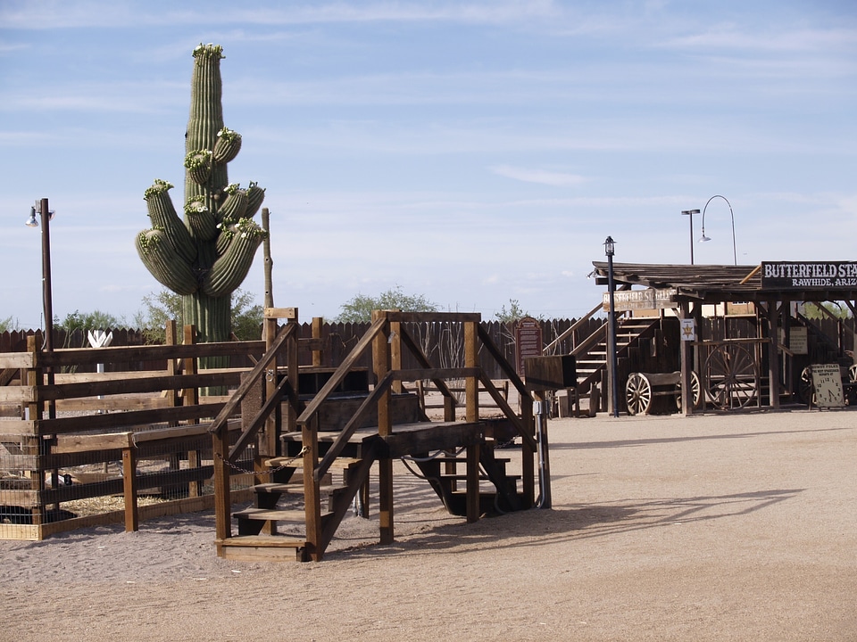 Landscape scenery western