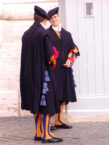Italy vatican city life guards