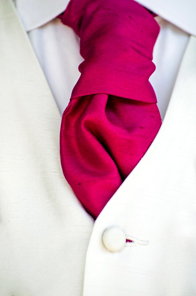Ceremony pinned silk