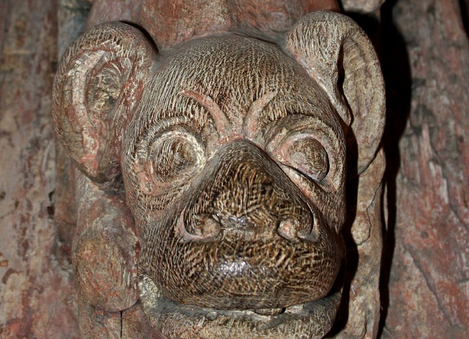 Wood carving detail fantastic