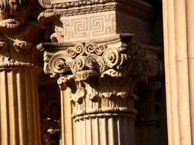 Pillars carved carved pillars photo